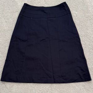 H&M Classic Navy A-Line Skirt
